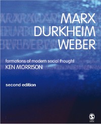 Cover Marx, Durkheim, Weber