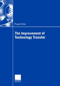 Cover The Improvement of Technology Transfer