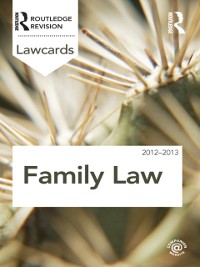 Cover Family Lawcards 2012-2013