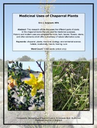 Cover Medicinal Uses of Chaparral Plants