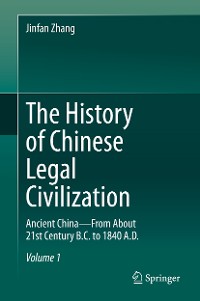 Cover The History of Chinese Legal Civilization