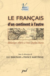 Cover Le français d''un continent à l''autre