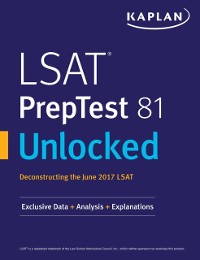 Cover LSAT PrepTest 81 Unlocked