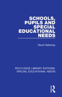 Cover Schools, Pupils and Special Educational Needs