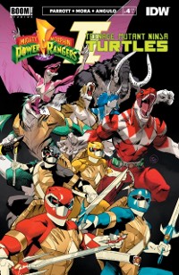 Cover Mighty Morphin Power Rangers/ Teenage Mutant Ninja Turtles II #4