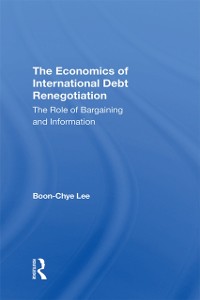 Cover Economics Of International Debt Renegotiation