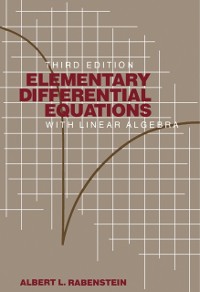 Cover Elementary Differential Equations with Linear Algebra