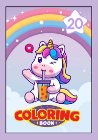 Cover Unicorn Coloring Book