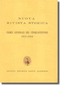 Cover Indici Generali del Cinquantennio 1917 - 1966