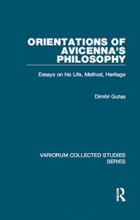 Cover Orientations of Avicenna's Philosophy