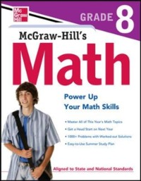 Cover McGraw-Hill's Math Grade 8