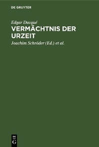 Cover Vermächtnis der Urzeit