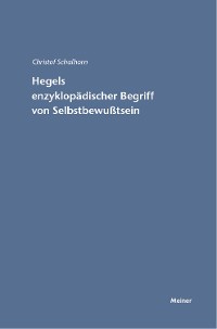 Cover Hegels enzyklopädischer Begriff von Selbstbewußtsein