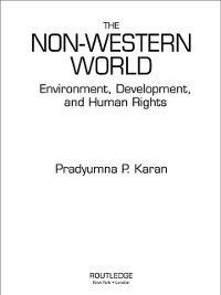 Cover Non-Western World