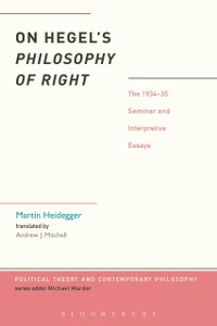 Cover Hegel's Philosophy of Right