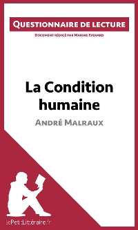 Cover La Condition humaine d'André Malraux