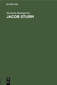 Cover Jacob Sturm