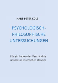 Cover Psychologisch-philosophische Untersuchungen