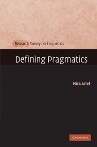 Cover Defining Pragmatics