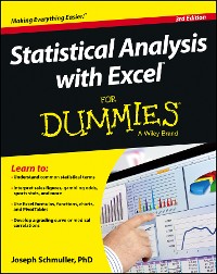 Cover Statistical Analysis with Excel For Dummies