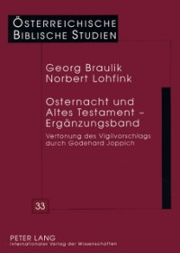 Cover Osternacht und Altes Testament – Ergaenzungsband
