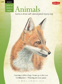 Cover Drawing: Animals in Colored Pencil
