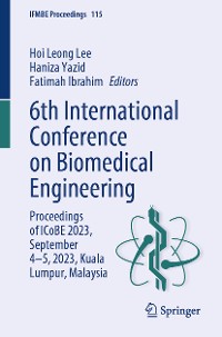 Cover 6th International Conference on Biomedical Engineering