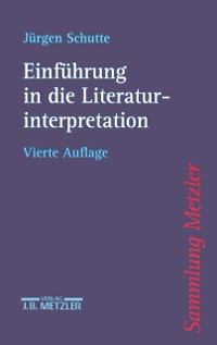 Cover Einführung in die Literaturinterpretation