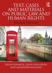 Cover Text, Cases and Materials on Public Law and Human Rights