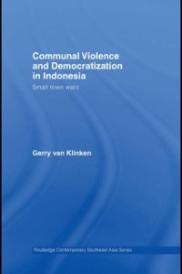 Cover Communal Violence and Democratization in Indonesia
