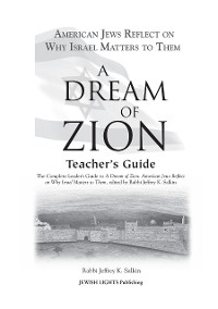 Cover A Dream of Zion Teacher's Guide