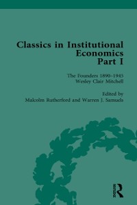 Cover Classics in Institutional Economics, Part I, Volume 5