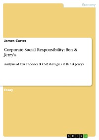 Cover Corporate Social Responsibility: Ben & Jerry's