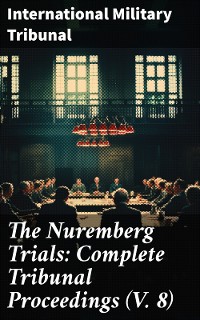 Cover The Nuremberg Trials: Complete Tribunal Proceedings (V. 8)