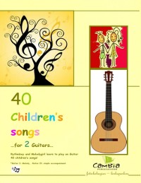 Cover 40 Children's Songs for Two Guitars