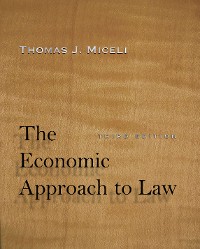 Cover The Economic Approach to Law, Third Edition