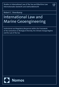 Cover International Law and Marine Geoengineering