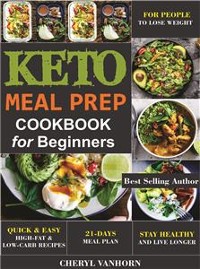 Cover Keto Meal Prep Cookbook for Beginners
