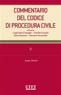 Cover Commentario al codice di procedura civile - vol. 5