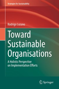 Cover Toward Sustainable Organisations