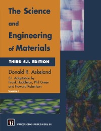 Cover Science and Engineering of Materials