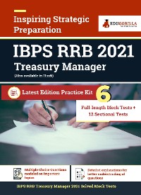 Cover IBPS RRB Treasury Manager 2021 Exam | 6 Full-length Mock Tests + 12 Sectional Tests (Solved) | Latest Edition Regional Rural Bank Book as per Syllabus