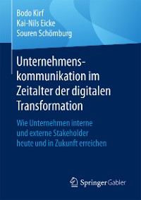 Cover Unternehmenskommunikation im Zeitalter der digitalen Transformation