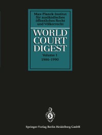 Cover World Court Digest