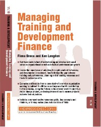 Cover Managing Training and Development Finance