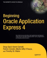 Cover Beginning Oracle Application Express 4