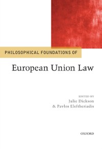 Cover Philosophical Foundations of European Union Law