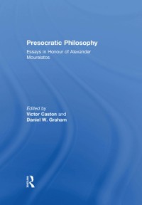 Cover Presocratic Philosophy