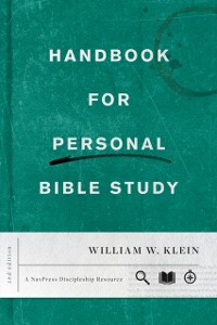 Cover Handbook for Personal Bible Study Second Edition