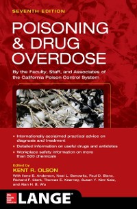 Cover Poisoning and Drug Overdose, Seventh Edition